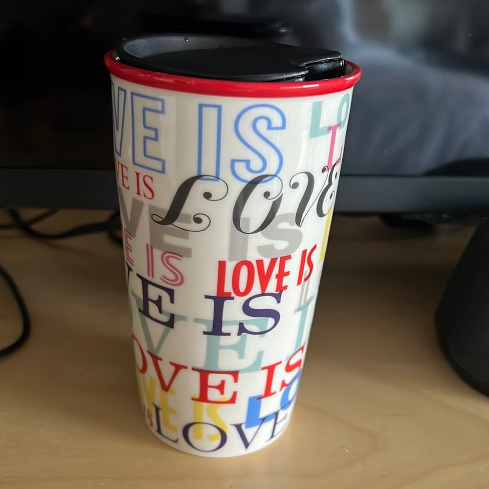 Starbucks Love is Love mug 12 oz.